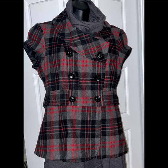 🌾 Plaid mini blazer - Picture 7 of 9